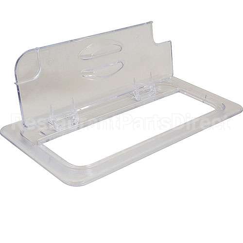 30CWLN(135) Compatible Cambro Cover Third Notched -135 Clear
