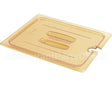 30HPCHN-150 Compatible Cambro Lid Hot 1/3 Notched-150 Amber