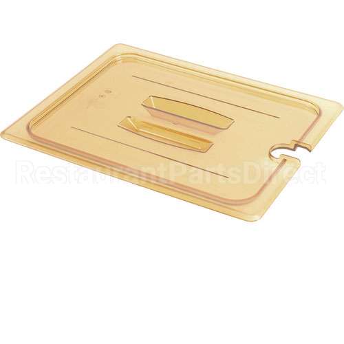 30HPCHN(150) Compatible Cambro Lid Hot 1/3 Notched-150 Amber