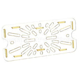 30HPD-772 Compatible Cambro 1/3 Size Drain Shelf 150 High Heat Amber