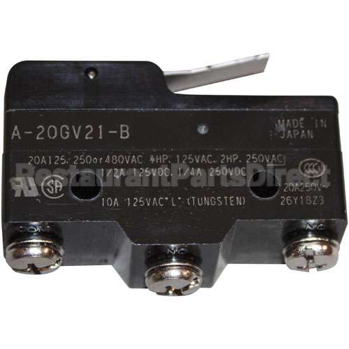30Z1566 Compatible Merry Chef Microswitch, Short-Lever
