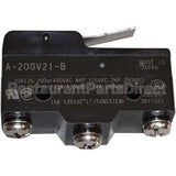 30Z1566 Compatible Merry Chef Microswitch, Short-Lever