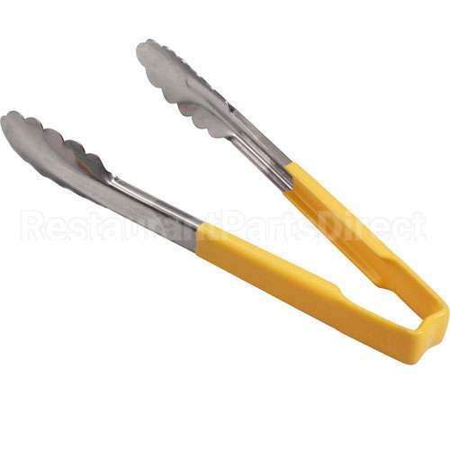 31012 Compatible Edlund Tong Yel/Ss 9.5 In Scallop Grip