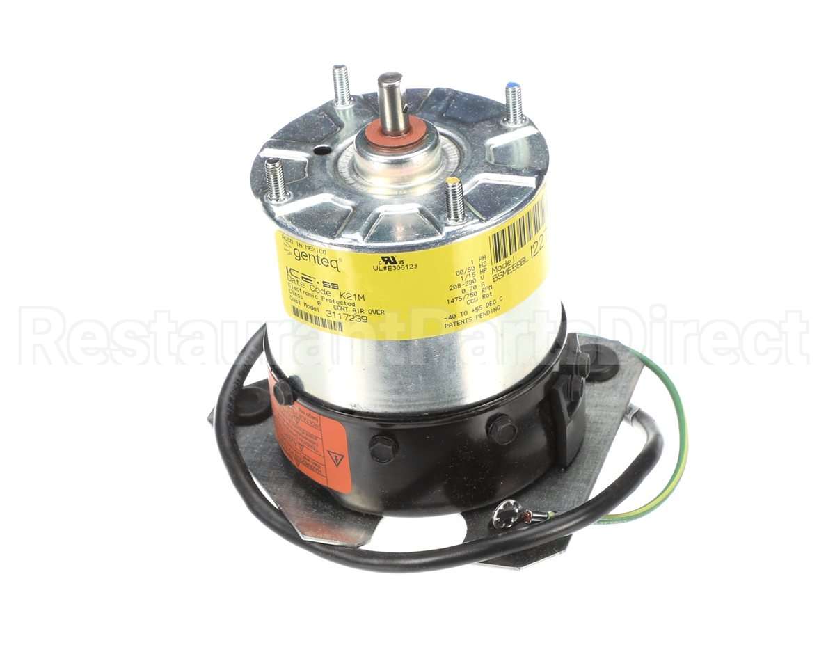 3117239 Hussmann Motor-.07Hp 230,1,60