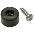 31299360500 Compatible Hamilton Beach Bumper 3/8H Recessed Hole F/Scr