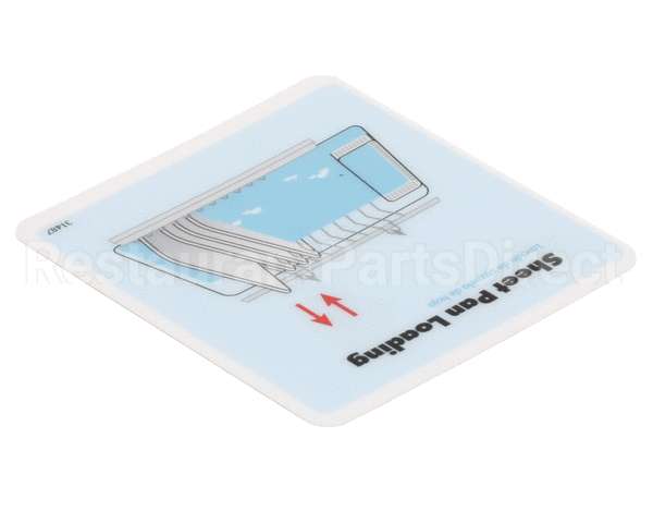 31487 Power Soak Systems Decal - Sheet Pan Loading