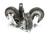 315410 Tri-Star Manufacturing Kit;4 Plate Casters 2/W Brake