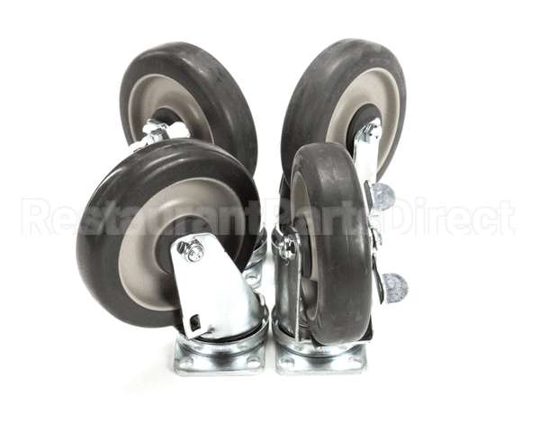 315410 Tri-Star Manufacturing Kit;4 Plate Casters 2/W Brake