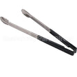 31615 Compatible Edlund Tongs, Scallop, 16", Blkhdl