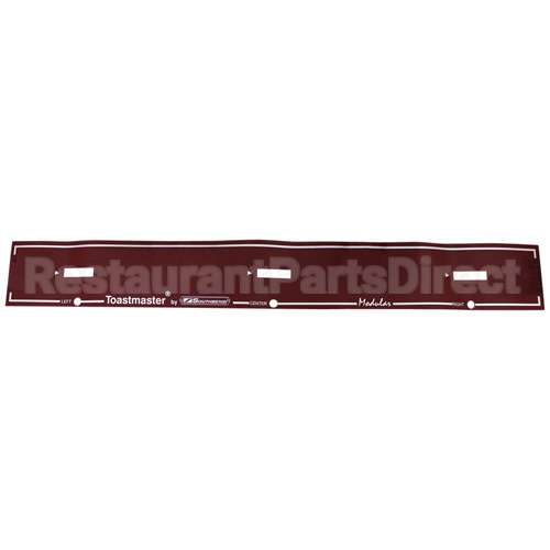 31793 Compatible Toastmaster - Middleby Marshall Decal Control Panel C1/D1