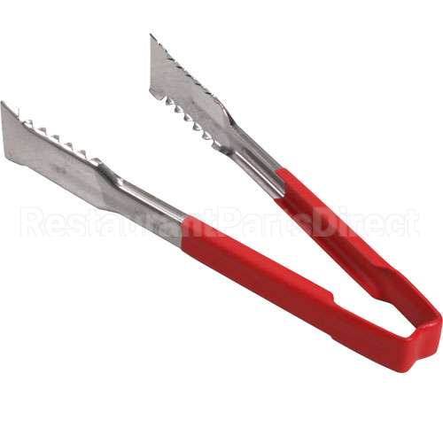32011 Compatible Edlund Tongs, Versagrip, 9.5", Redhdl