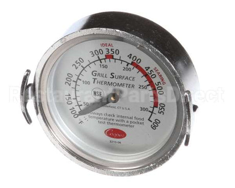 3210-08-1-E Cooper Atkins Grill Surface Thermometer Nsf 100/600 F/