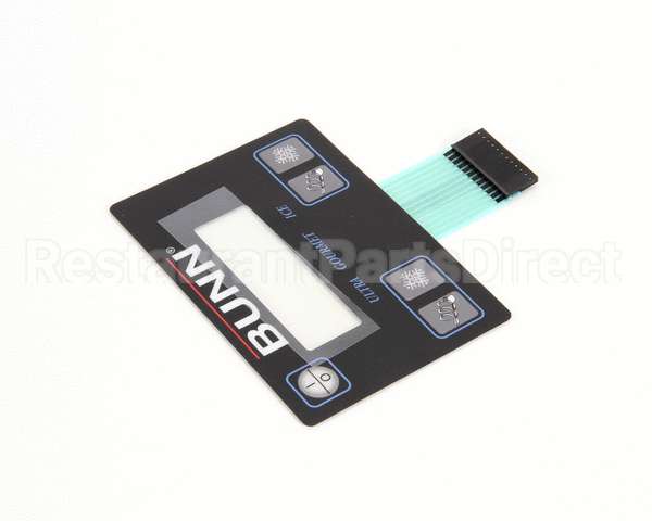32126.1004 Bunn Kit, Membrane Switch Ultra-2 Black