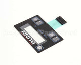 32126.1004 Bunn Kit, Membrane Switch Ultra-2 Black