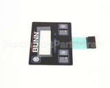 32126.1004 Bunn Kit, Membrane Switch Ultra-2 Black
