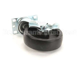 32192 Silver King Caster Plate 5In Wh/6 1/4 Th W/ Lock