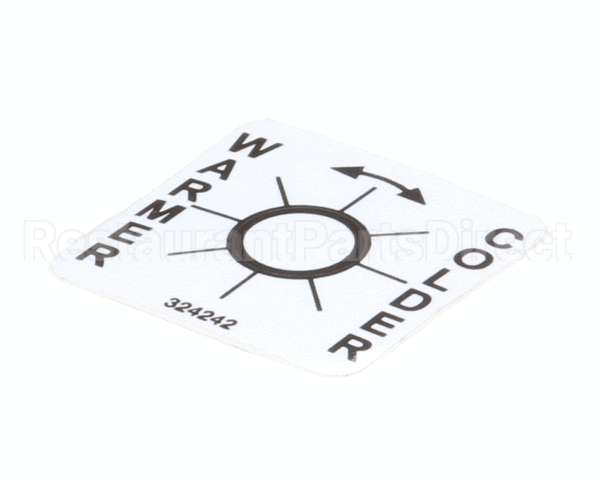 324242 Stoelting Decal Temp Adjustment