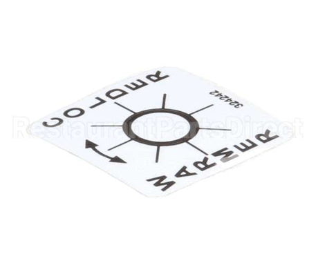 324242 Stoelting Decal Temp Adjustment