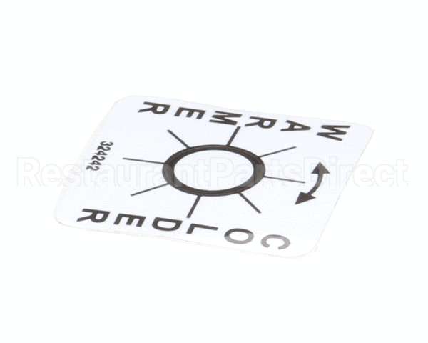 324242 Stoelting Decal Temp Adjustment