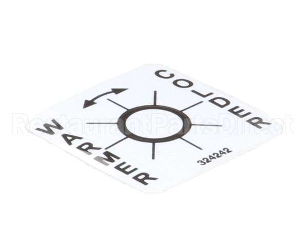 324242 Stoelting Decal Temp Adjustment