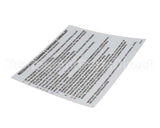 324509 Stoelting Decal Cleaning (Ss Shake)