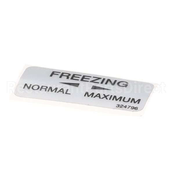 324796 Compatible Stoelting Decal Freezing