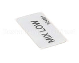 324801 Stoelting Decal; Mix Low