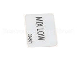324801 Stoelting Decal; Mix Low