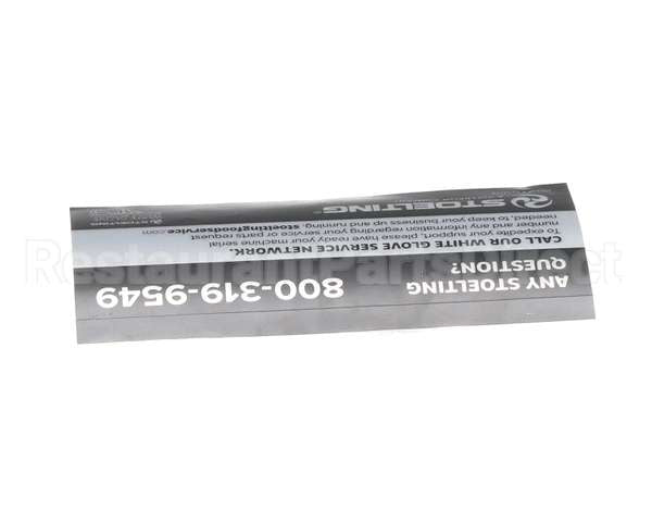 325032 Stoelting White Glove Service Decal