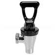 3287.0102999999999 Compatible Bunn Faucet, Fast Flw, Chr/Blk Hndl