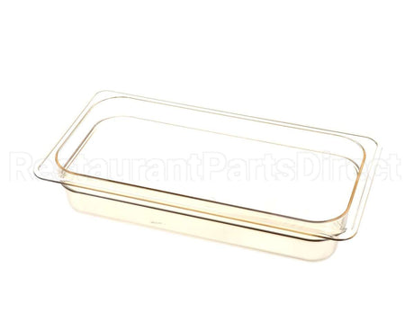 32HP150-H-PAN Cambro Third Sze 4" Dp Hot Pan, Amber