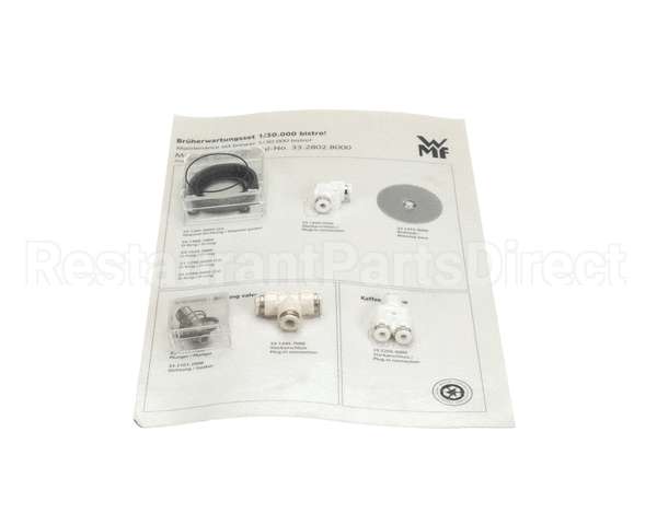 3328028000 Seb Professional Brewer Maintenance Kit 130.000 Bistro