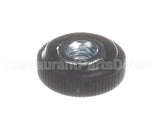 3370061302 Schaerer Knurled Knob For Screw M4 Pom Bl