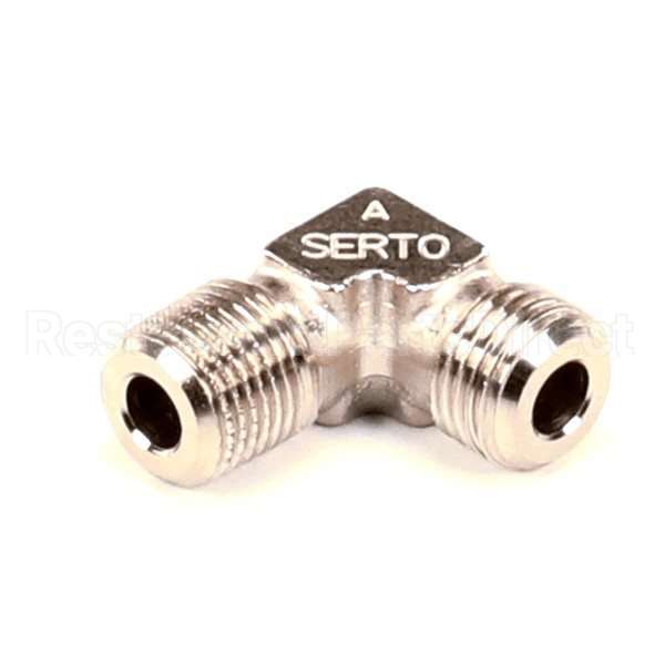 3370063661 Compatible Schaerer Screw-In Elbow Fitt. M10-R1/8 Bs Npl