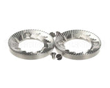 3370065007 Schaerer Grinding Disc Set 65 2-Hole+Screws