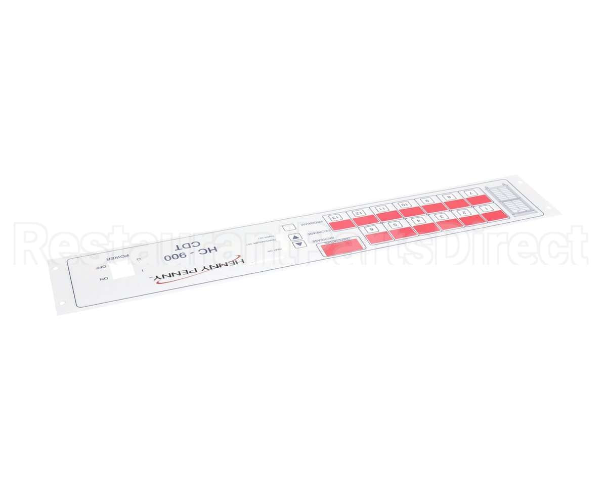 33874 Henny Penny Decal-Control Panel Kfc-Vent S