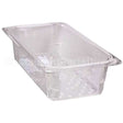 33CLRCW135 Compatible Cambro Colander Food Pan 1/3X3 Clear