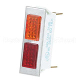 345751-2 Compatible Vulcan Signal Light 3/8" X 1-5/16" Red/Amber