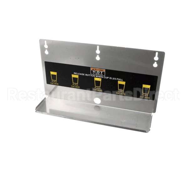 34621.1001 Compatible Bunn Panelw/Decals, Splash Fmd-5