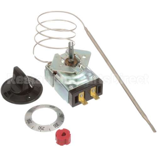 348253-2 Compatible Hobart Thermostat W/ Dial Kxp, 3/16 X 6-1/2, 24