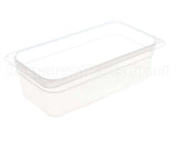 34PP-190 Cambro Pan,Food 1/3 4" Dp Translucent