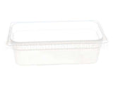 34PP-190 Cambro Pan,Food 1/3 4" Dp Translucent