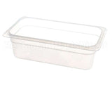 34PP-190 Cambro Pan,Food 1/3 4" Dp Translucent
