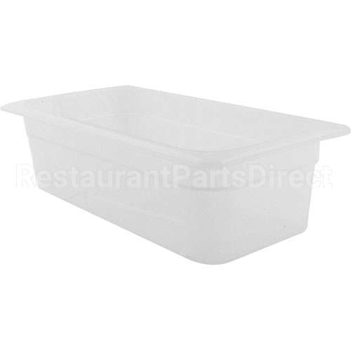 34PP(190) Compatible Cambro Pan 1/3 X 4 Plastic Semi-Clear