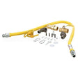 34S0289-48 Compatible Dormont Mavrik Gas Hose Kit, 1/2" X 48"