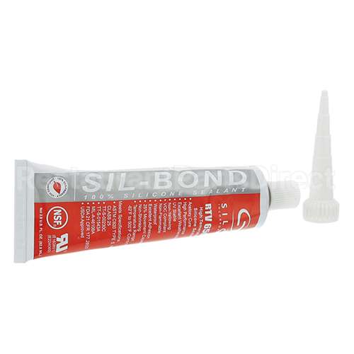 350716 Compatible Lincoln Siliconesealant, F/G, Red 500F, 2.8Oz