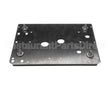 35227.0000 Bunn Base Weldment, Halfwall Blk Single Tf