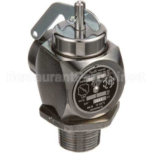 3529-1 Compatible Crown Steam Valve, Safety Relief, 3/4", 35Psi