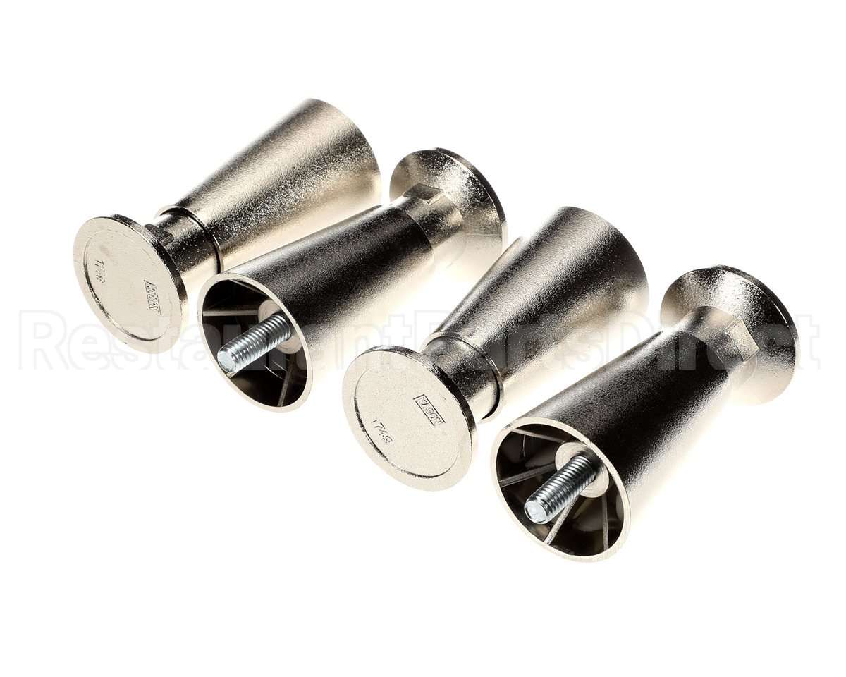 355-00054 Grindmaster Cecilware Legs 4" Adj 2" Dia Set Of 4 ()