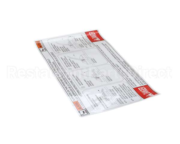 35792 Henny Penny Label-Lid Instruction Eng/Fre
